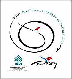 2007, 800th Anniversary of The Birth of Rumis Logo