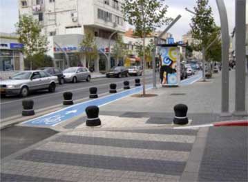 Renovated Sokolov street, Herzelia