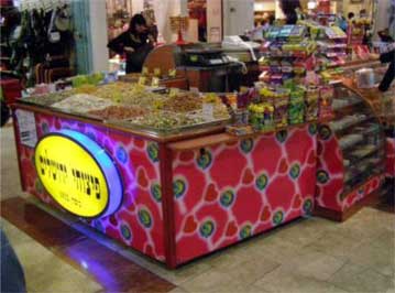 Pizuzia stand, Malcha mall